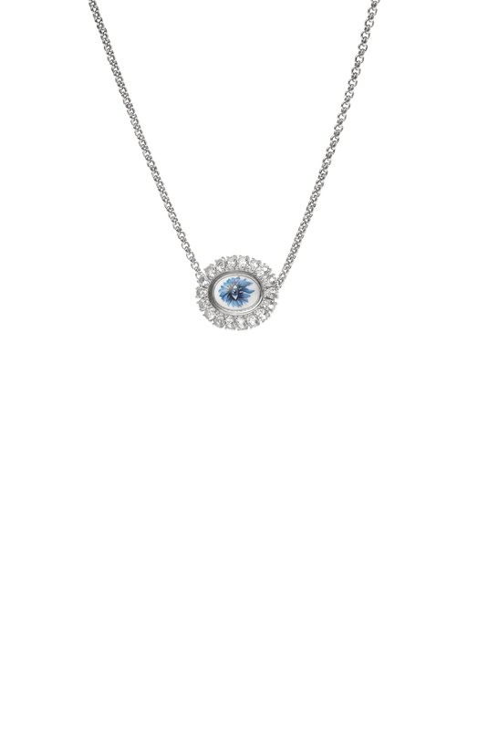 Колье Secrets jewelry КВХС714 Серебряный  КВХС714 Фото 3
