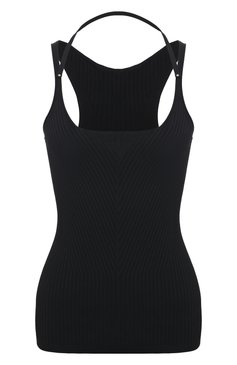Женский топ из вискозы GIORGIO ARMANI черного цвета, арт. 3DAK05/AM41Z | Фото 1 (Длина (для топов): Стандартные; Драгоценные камни: Проставлено; Материал сплава: Проставлено; Материал внешний: Вискоза; Стили: Романтичный)
