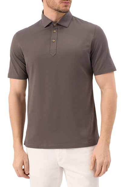 Хлопковое поло BRUNELLO CUCINELLI, арт. M0B133936, фото 3