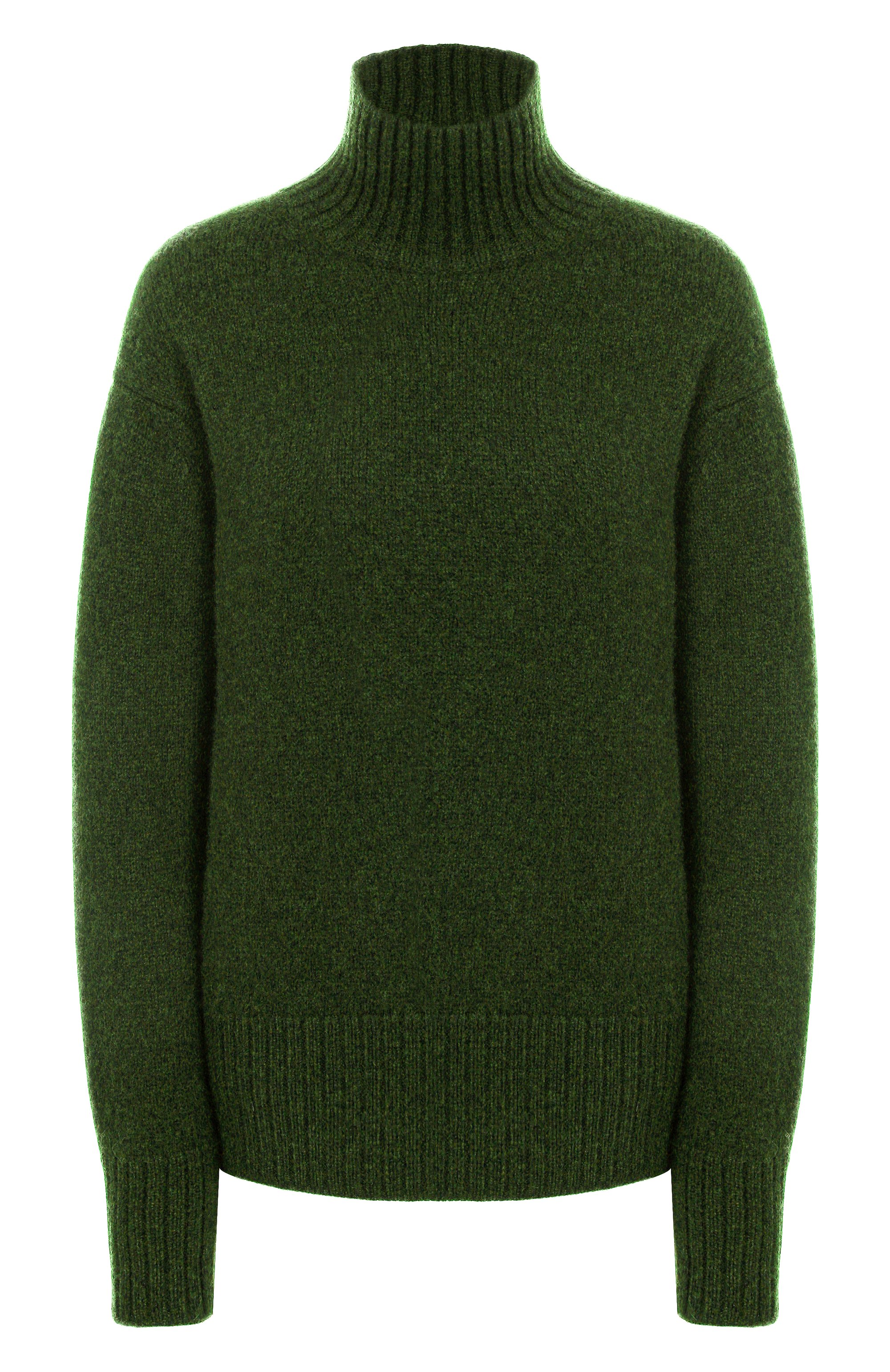 Кашемировый свитер MVST темно-зеленого цвета по цене 155500 руб., арт. MKNSW038/ME24082, фото 1 Кашемировый свитер MVST, арт. MKNSW038/ME24082, фото 1