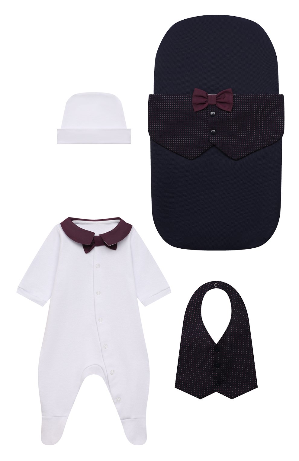 Комплект на выписку кавальер CHEPE синего цвета по цене 11600 руб., арт. 071954, фото 1 Комплект на выписку кавальер CHEPE, арт. 071954, фото 1