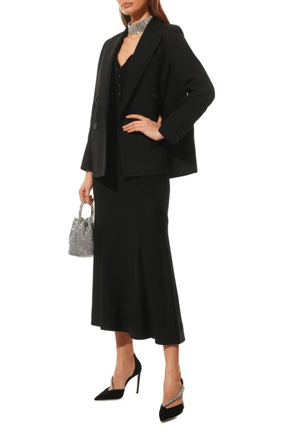 Замшевые туфли bee 100 JIMMY CHOO, арт. BEE 100/SIW, фото 2