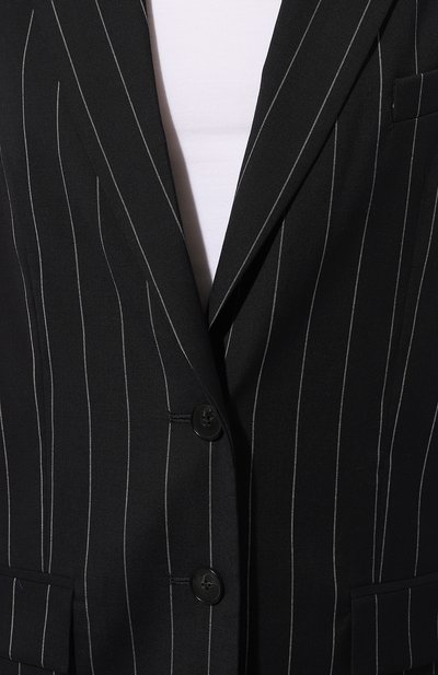 Жакет из шерсти и вискозы IRO темно-синего цвета по цене 69950 руб., арт. WP07HAWAT, фото 5 Жакет из шерсти и вискозы IRO, арт. WP07HAWAT, фото 5