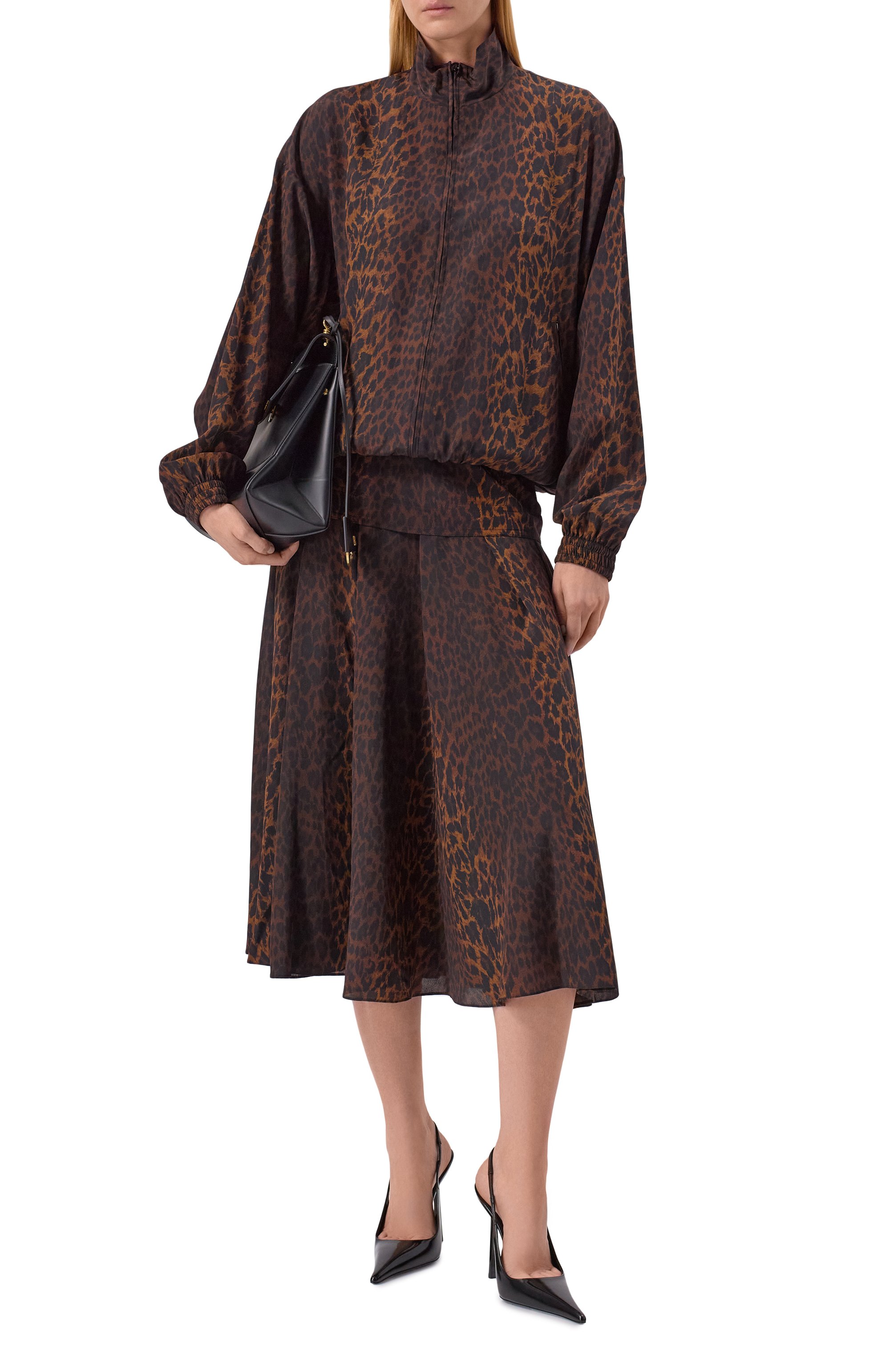 Шелковая юбка BALENCIAGA, арт. 850671/TSL71, фото 2