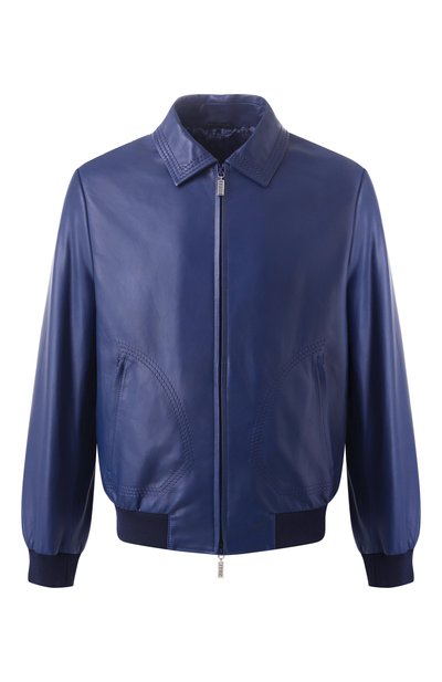 Кожаный бомбер ZILLI, арт. A0RYH1M1005VTSU00/62+, фото 1