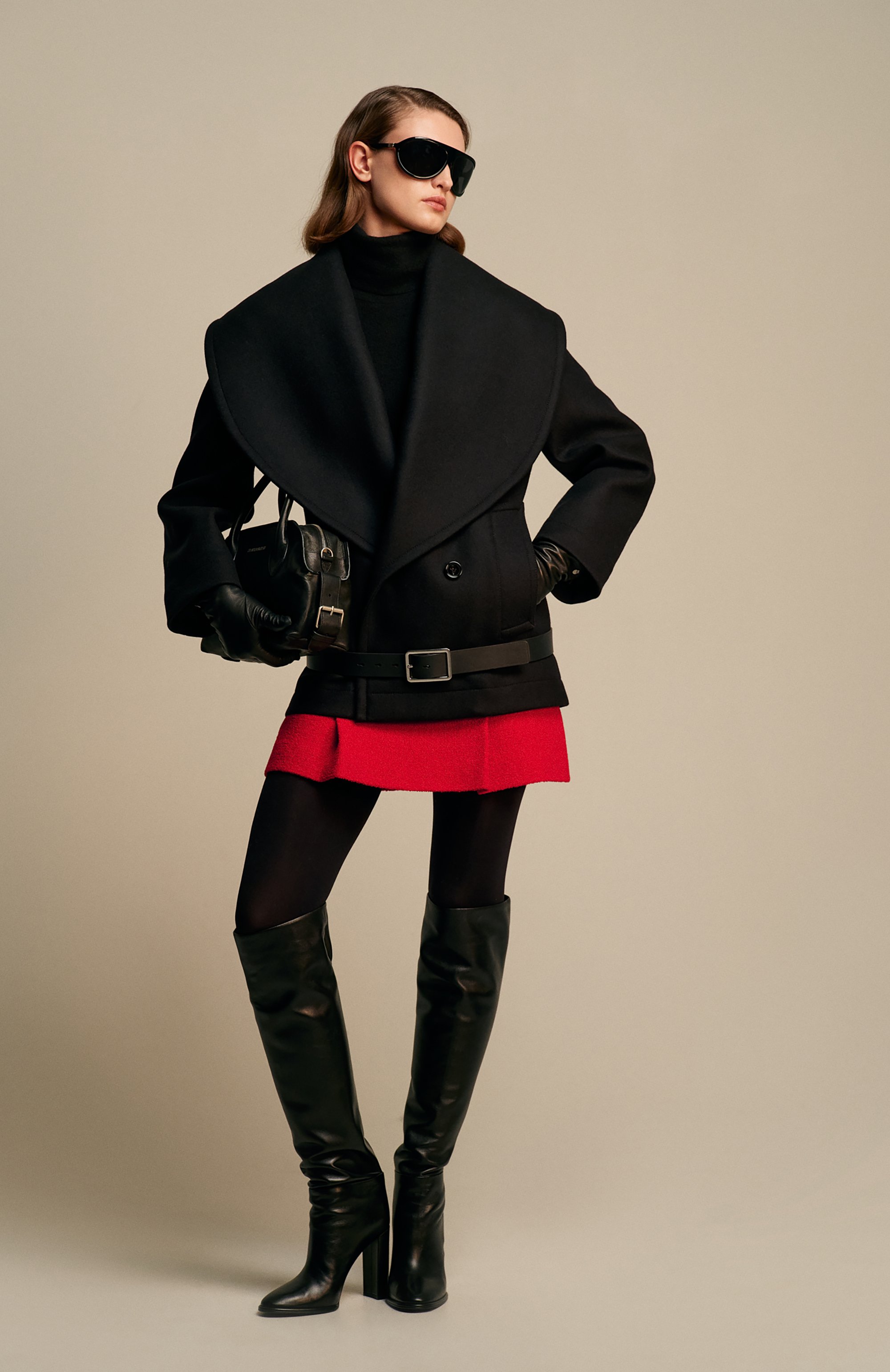 Кожаные ботфорты elsa 110 LE SILLA, арт. 7060C100RBPPGL0, фото 8