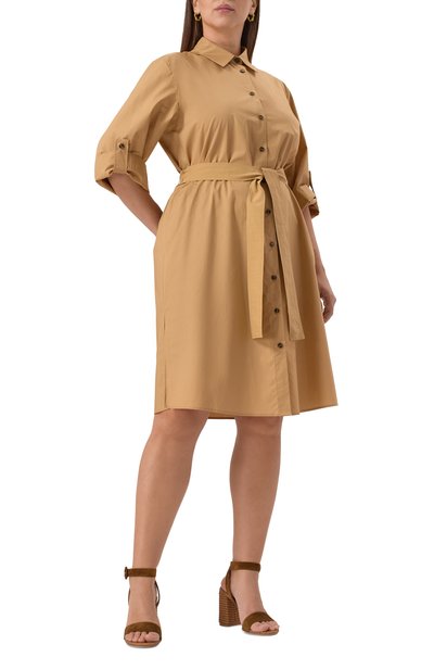 Хлопковое платье PERSONA BY MARINA RINALDI, арт. VICENZA, фото 3