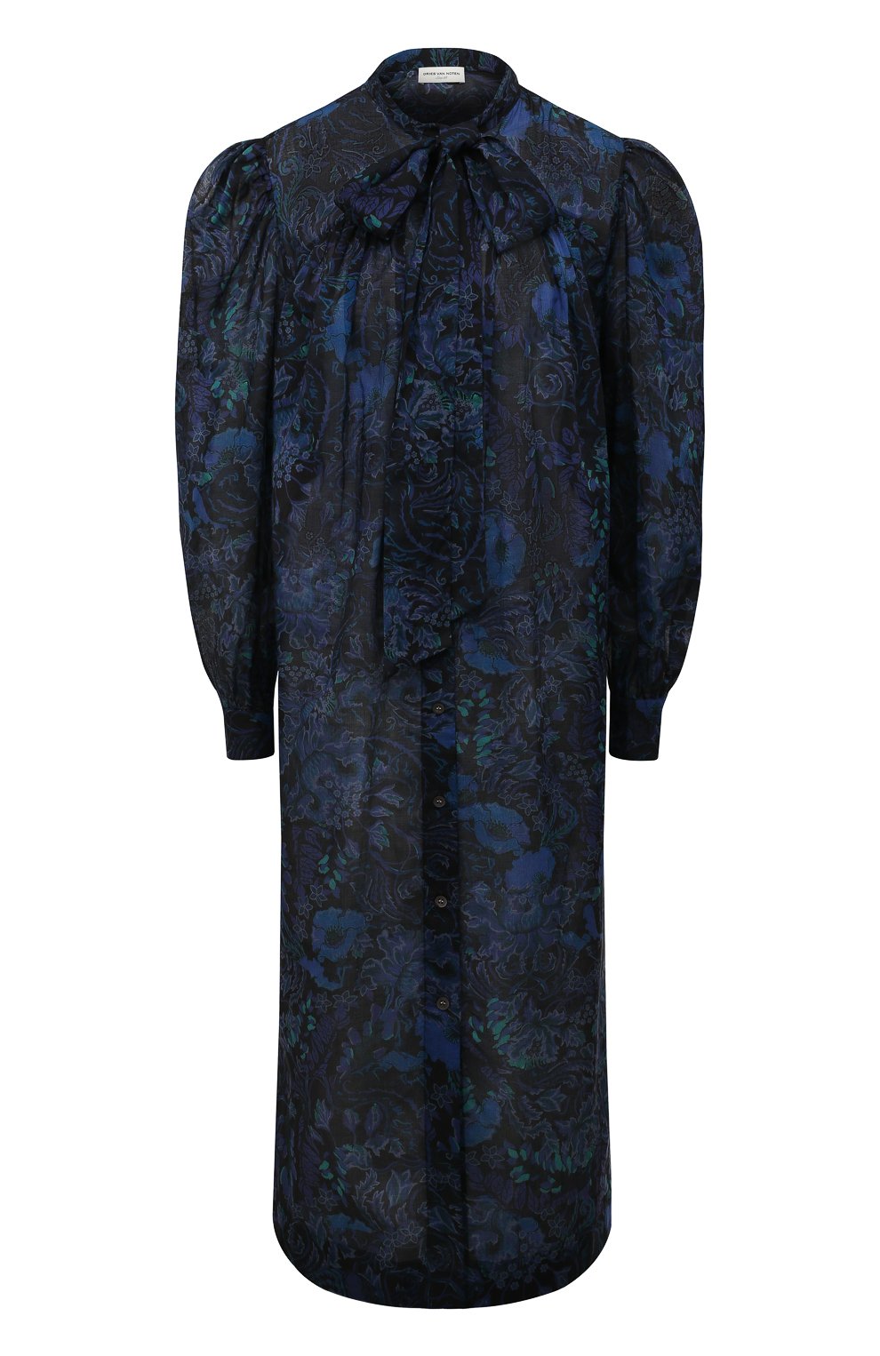 Хлопковое платье DRIES VAN NOTEN, арт. 222-031014-5130, фото 1