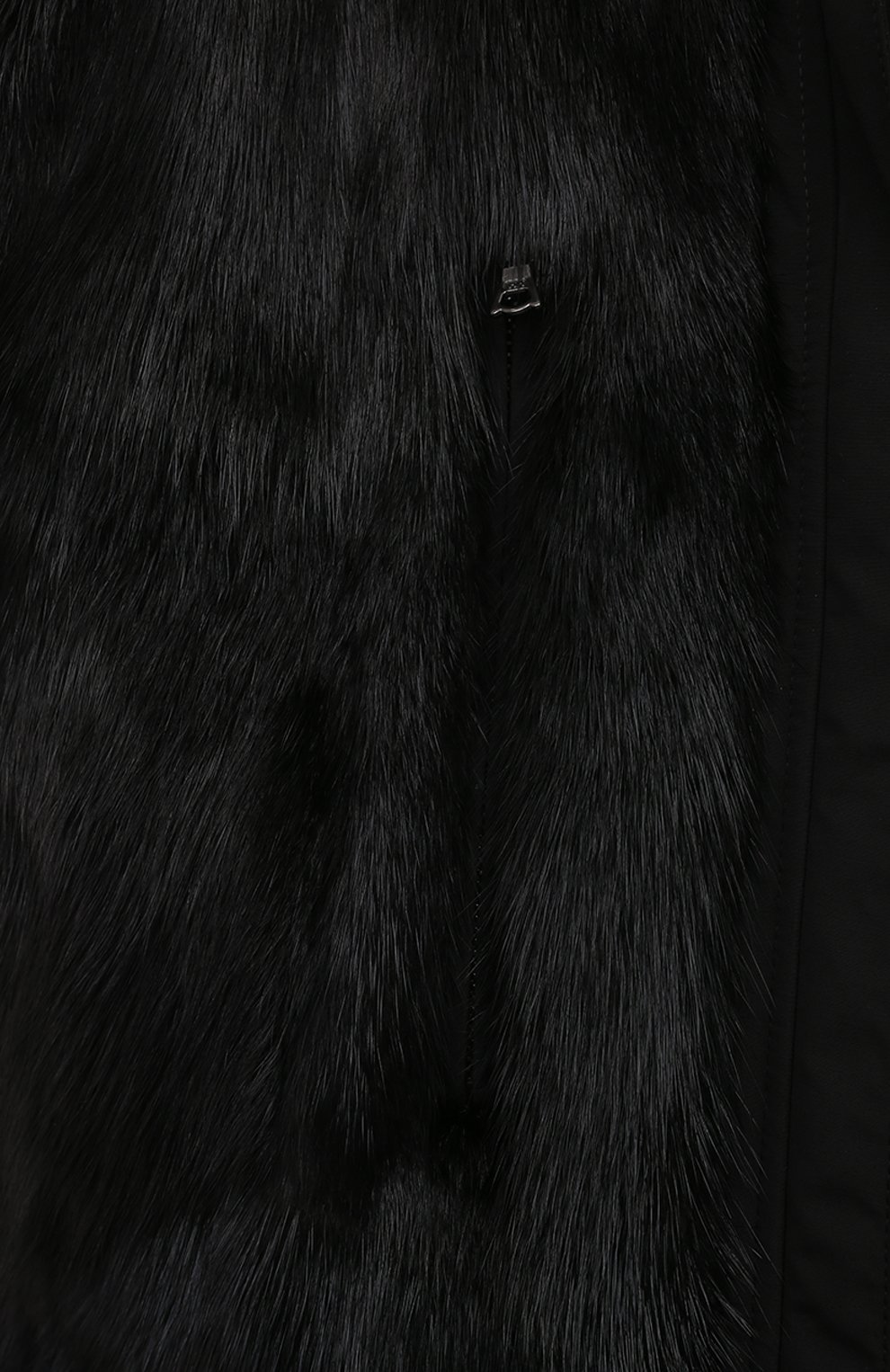 Пуховая парка с подкладкой из ондатры AMELI, арт. 240010, фото 6