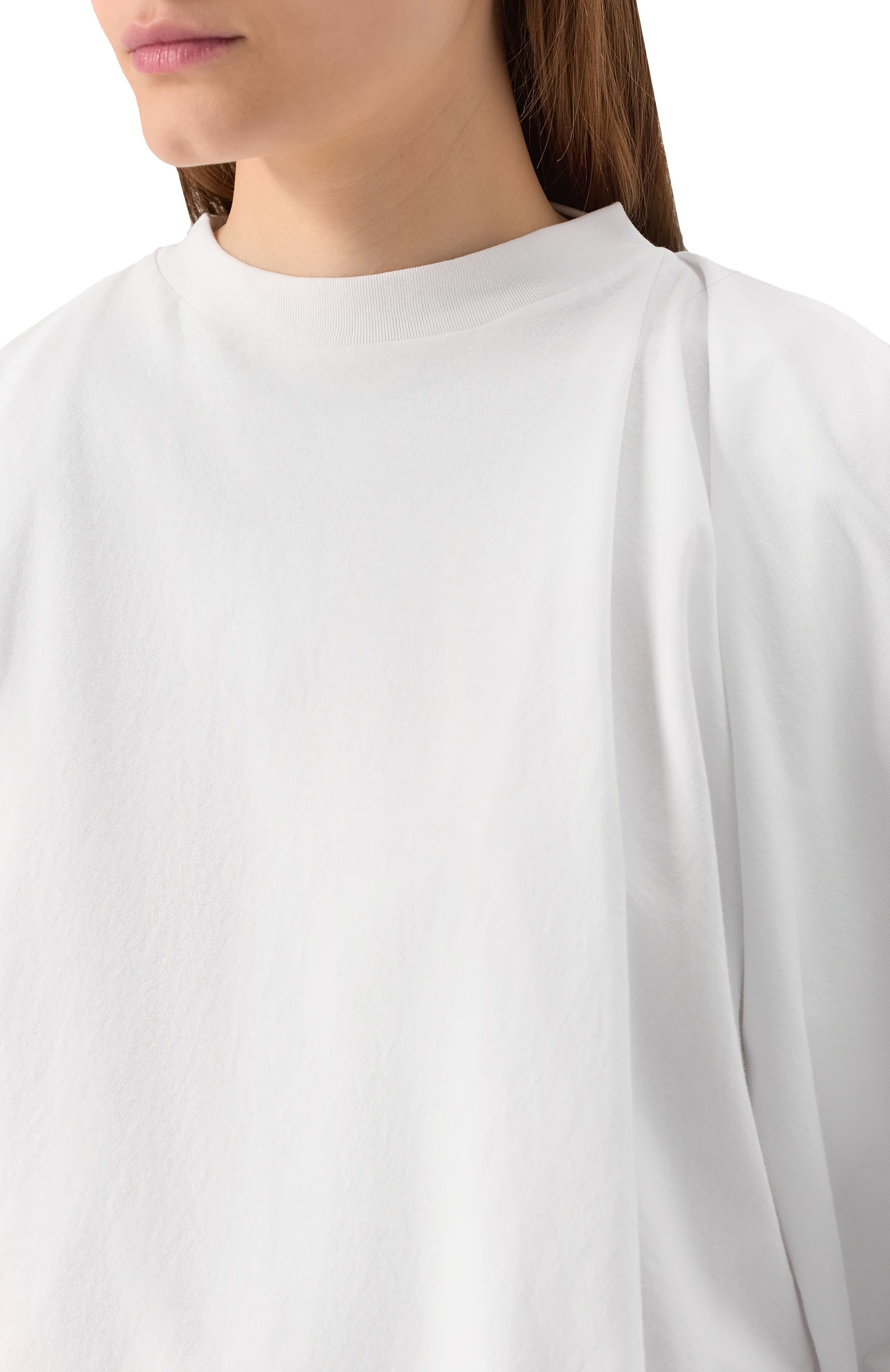 Хлопковый топ MM6, арт. S62NH0038/M20115, фото 5