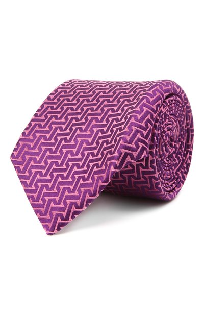 Мужской шелковый галстук ZILLI, арт. 53003/TIE