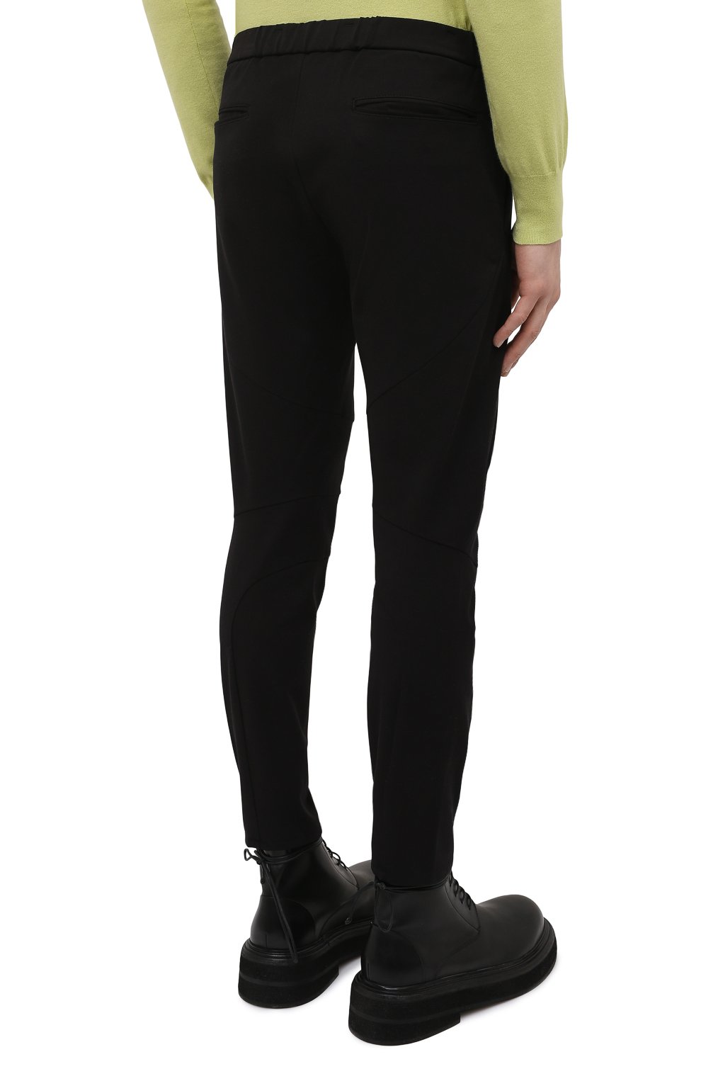 Брюки из хлопка и вискозы KAZUYUKI KUMAGAI черного цвета по цене 33950 руб., арт. AP11-227, фото 4 Брюки из хлопка и вискозы KAZUYUKI KUMAGAI, арт. AP11-227, фото 4