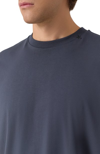 Хлопковая футболка COMME DES FUCKDOWN темно-серого цвета по цене 5525 руб., арт. CFABM01851, фото 5 Хлопковая футболка COMME DES FUCKDOWN, арт. CFABM01851, фото 5