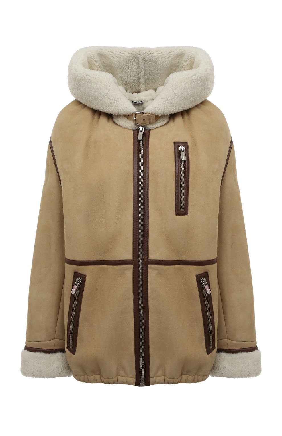 Дубленка из овчины MIU MIU, арт. MPV736-889-F0BH2, фото 1