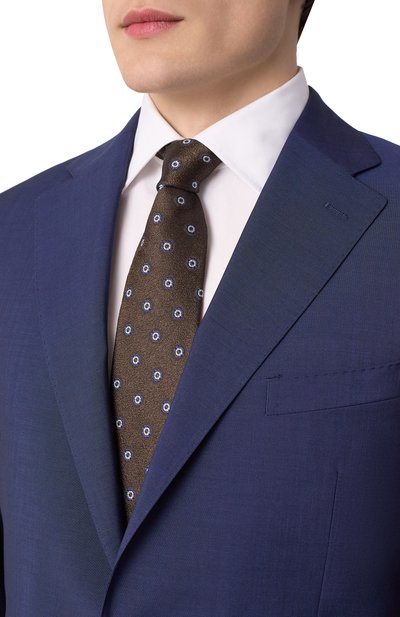 Шелковый галстук ZEGNA, арт. Z9D34TA9, фото 2