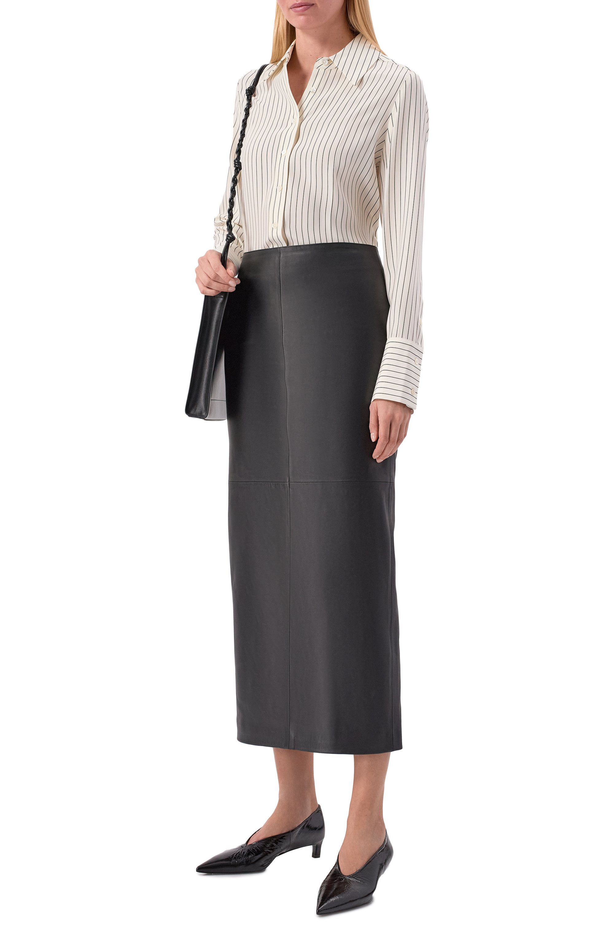 Кожаная юбка ARMARIUM, арт. ARMFWSK16/LE04, фото 2