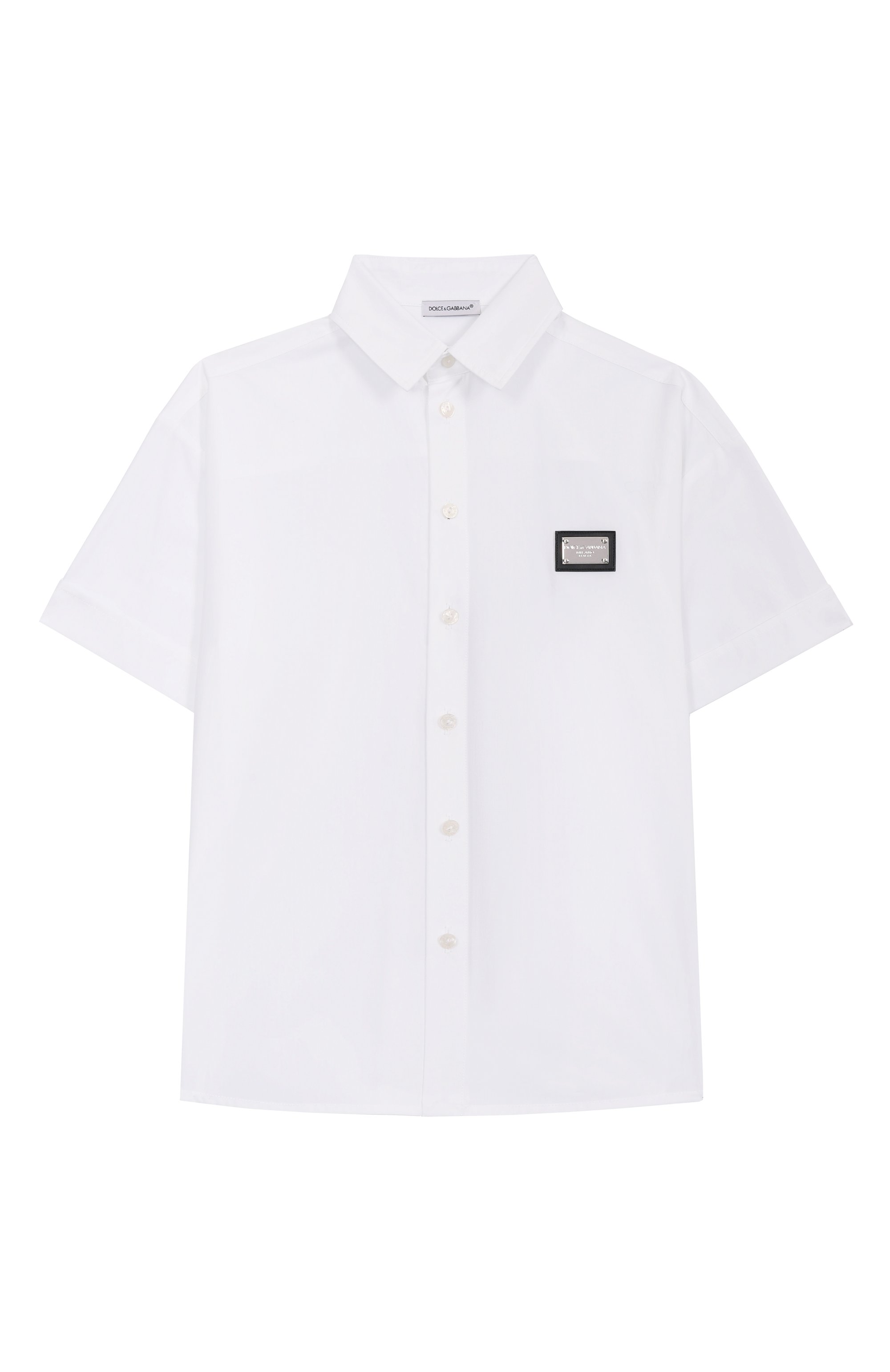 Хлопковая рубашка DOLCE & GABBANA, арт. L43S82/G7J3E, фото 1