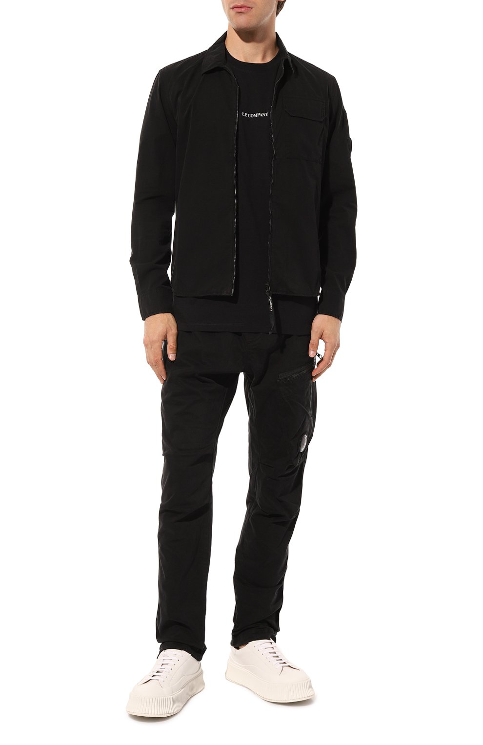 Хлопковая рубашка C.P. COMPANY, арт. 15CMSH158A002824G, фото 2