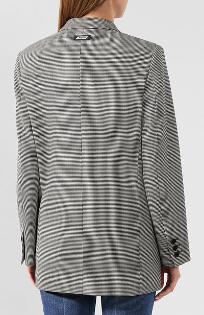 Шерстяной жакет MSGM, арт. 2742MDG109 195813, фото 4