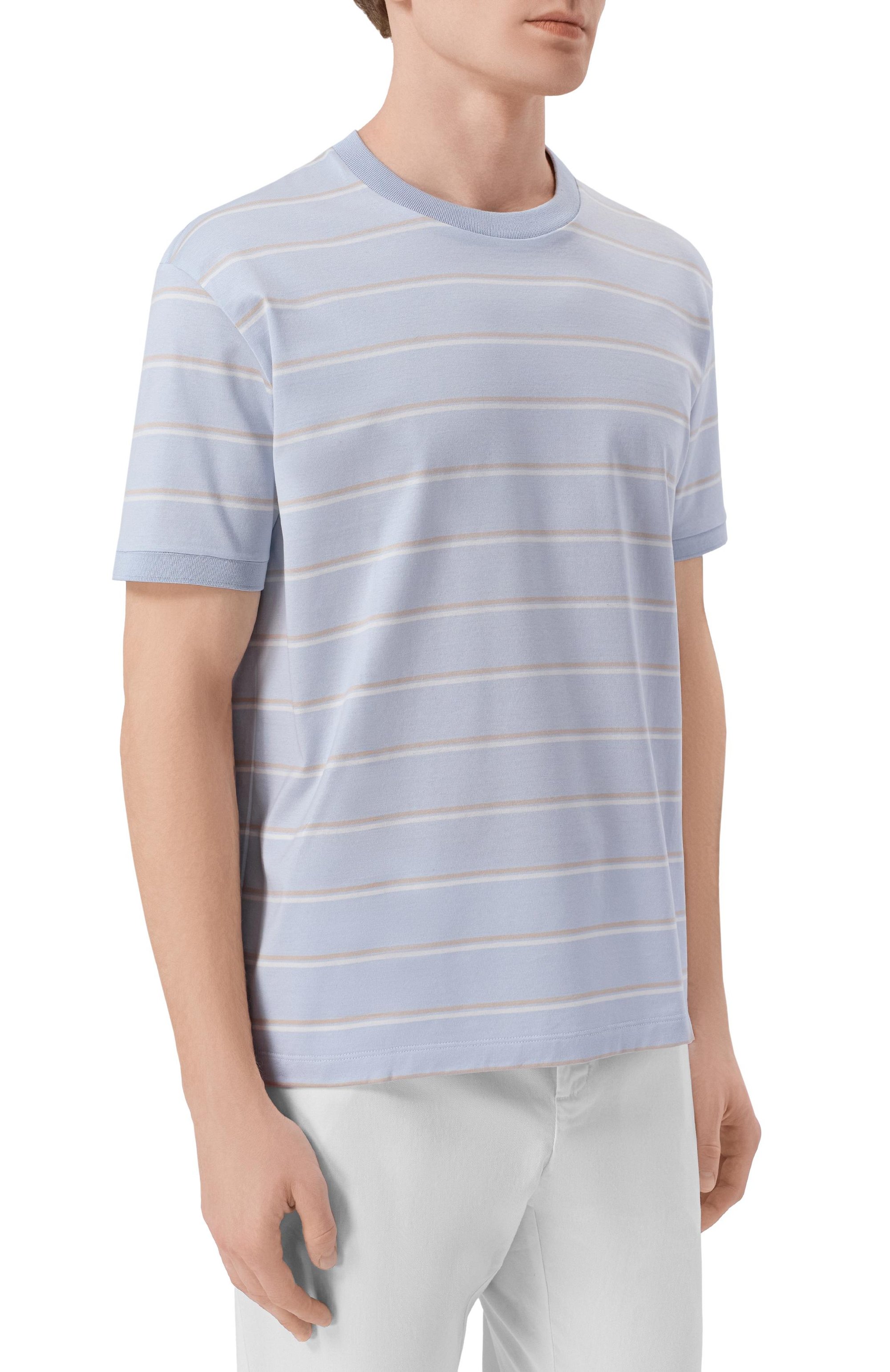 Хлопковая футболка PAUL&SHARK, арт. 26411009_001, фото 3