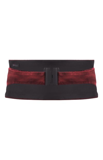 Шелковый камербанд KITON, арт. UFASCC07202_001, фото 3