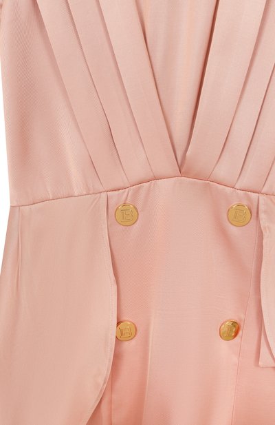 Платье из вискозы BALMAIN, арт. BX1D91, фото 3