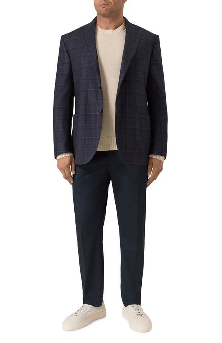 Мужской шерстяной пиджак CORNELIANI, арт. 266018-2616216