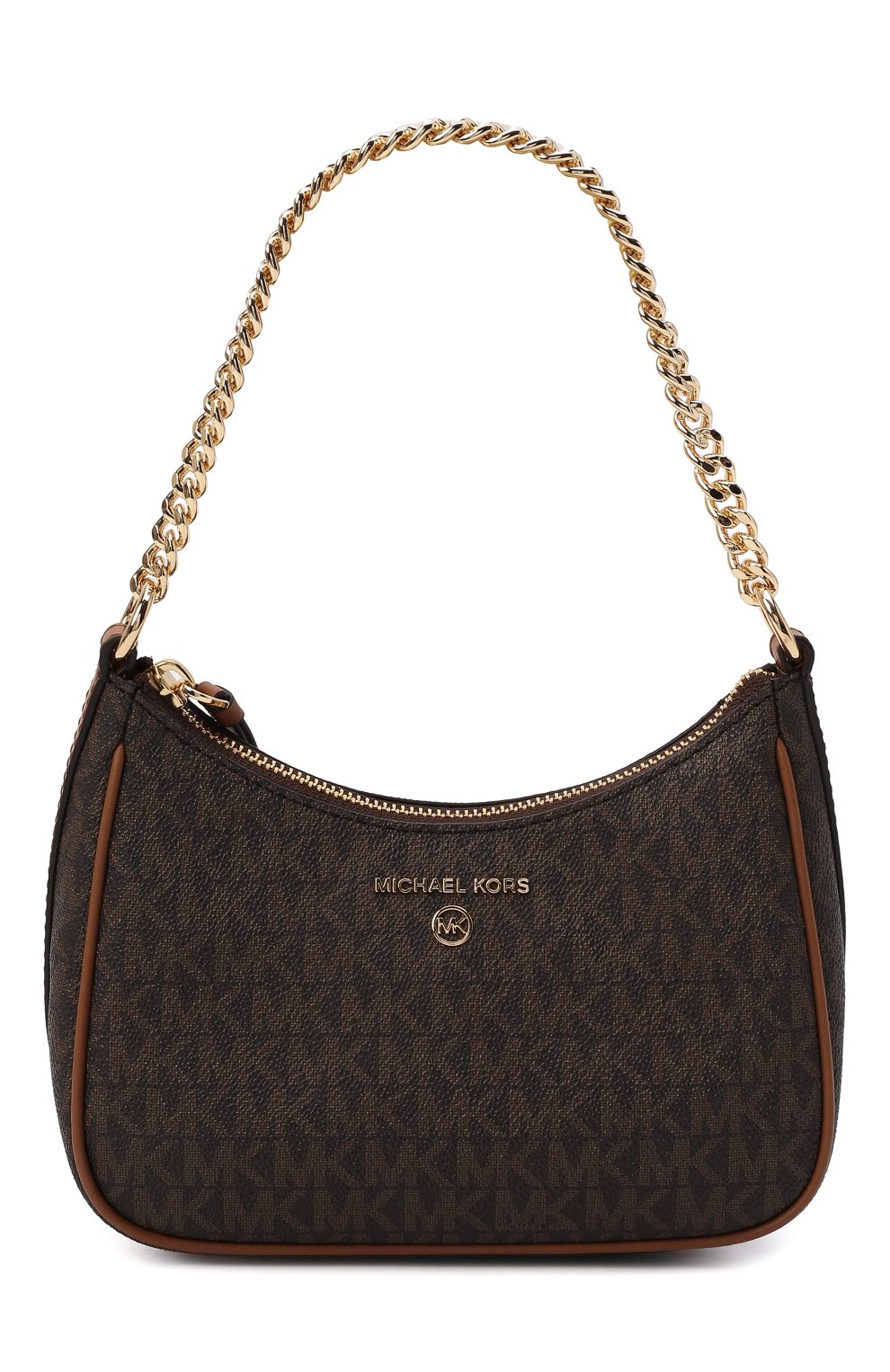 Сумка jet set charm small MICHAEL MICHAEL KORS темно-коричневого цвета по цене 15450 руб., арт. 32H1GT9C1B, фото 1 Сумка jet set charm small MICHAEL MICHAEL KORS, арт. 32H1GT9C1B, фото 1