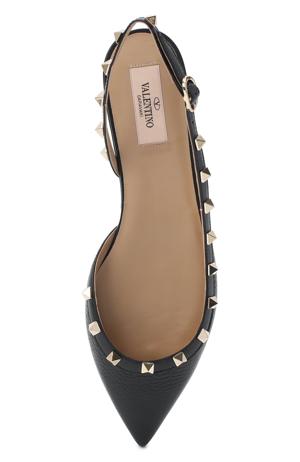 Кожаные балетки rockstud VALENTINO, арт. UW2S0H13/VCE, фото 5
