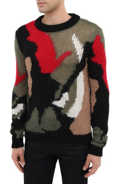 Шерстяной свитер SAINT LAURENT, арт. 627313/YAQR2, фото 3