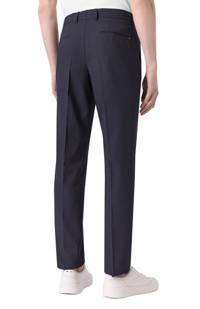 Брюки BOSS темно-синего цвета по цене 23950 руб., арт. 50534908, фото 4 Брюки BOSS, арт. 50534908, фото 4