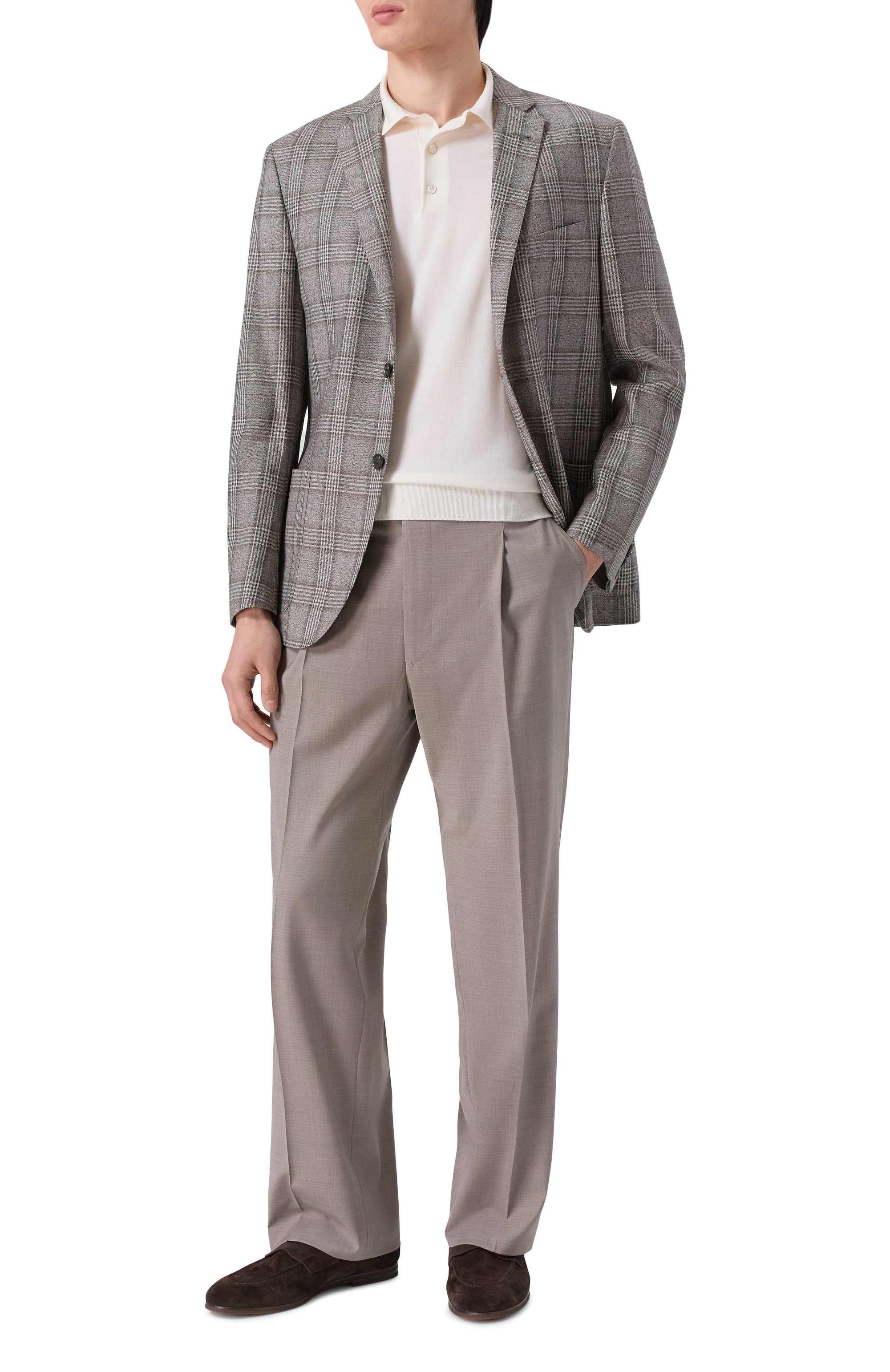 Шерстяные брюки CORNELIANI, арт. 274L26/2718563, фото 2