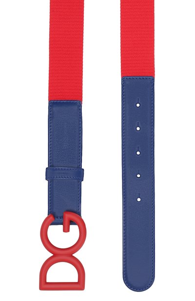 Комбинированный ремень DOLCE & GABBANA синего цвета по цене 49950 руб., арт. BC4266/AZ951, фото 2 Комбинированный ремень DOLCE & GABBANA, арт. BC4266/AZ951, фото 2