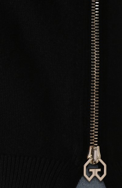 Пуловер из смеси шерсти и кашемира GIVENCHY черного цвета по цене 76950 руб., арт. BW906H4Z4E, фото 5 Пуловер из смеси шерсти и кашемира GIVENCHY, арт. BW906H4Z4E, фото 5