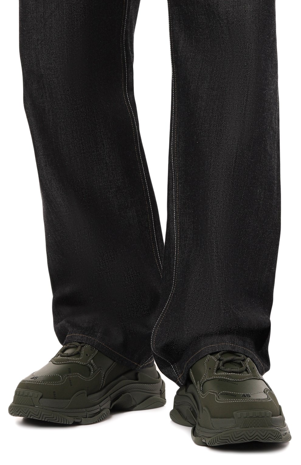 Комбинированн ые кроссовки triple s BALENCIAGA, арт. 536737/W2FA1, фото 3