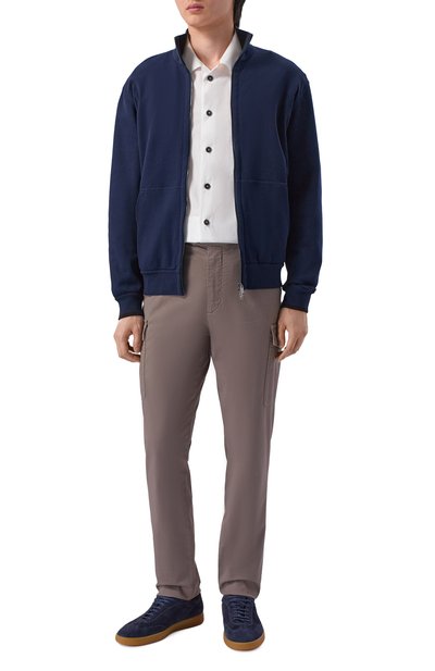 Хлопковая рубашка KITON, арт. UMM0756K0709H, фото 2