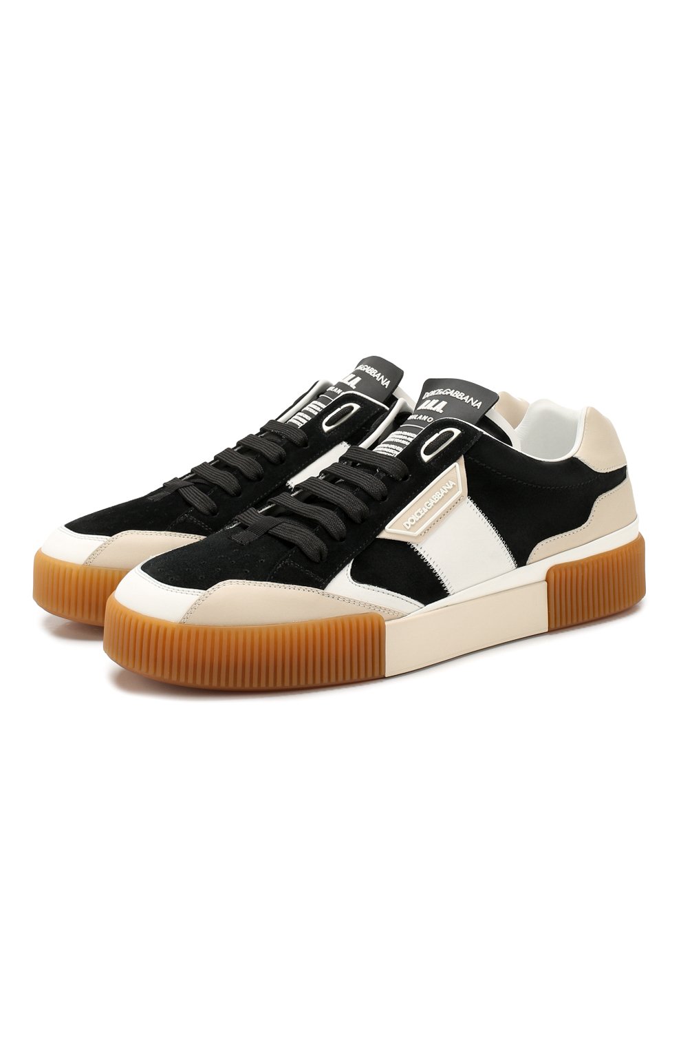 Замшевые кеды miami DOLCE & GABBANA, арт. CS1694/AA333, фото 1