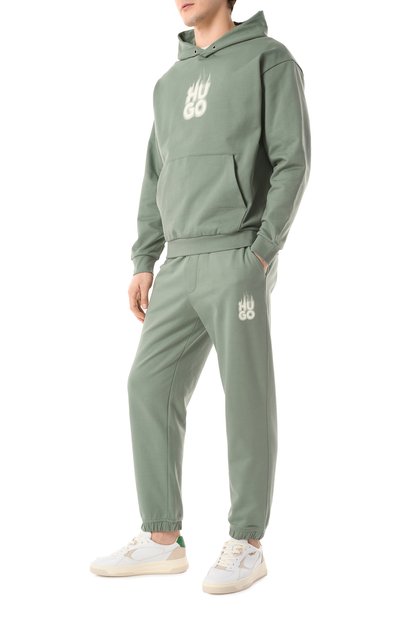 Хлопковые джоггеры HUGO, арт. 50530435, фото 2