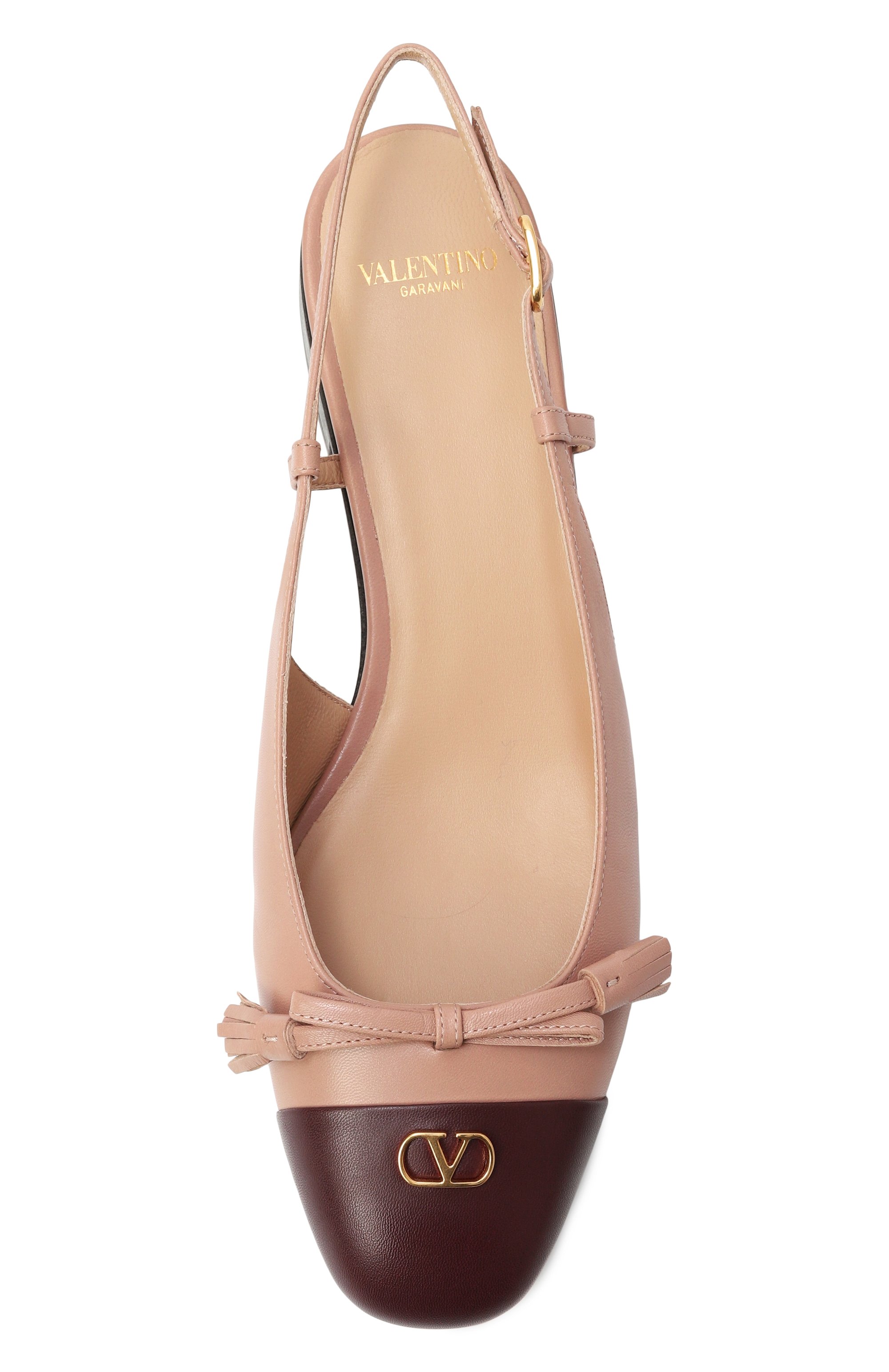 Кожаные балетки valet du roi VALENTINO, арт. 6W0S0MH0/DDT, фото 6