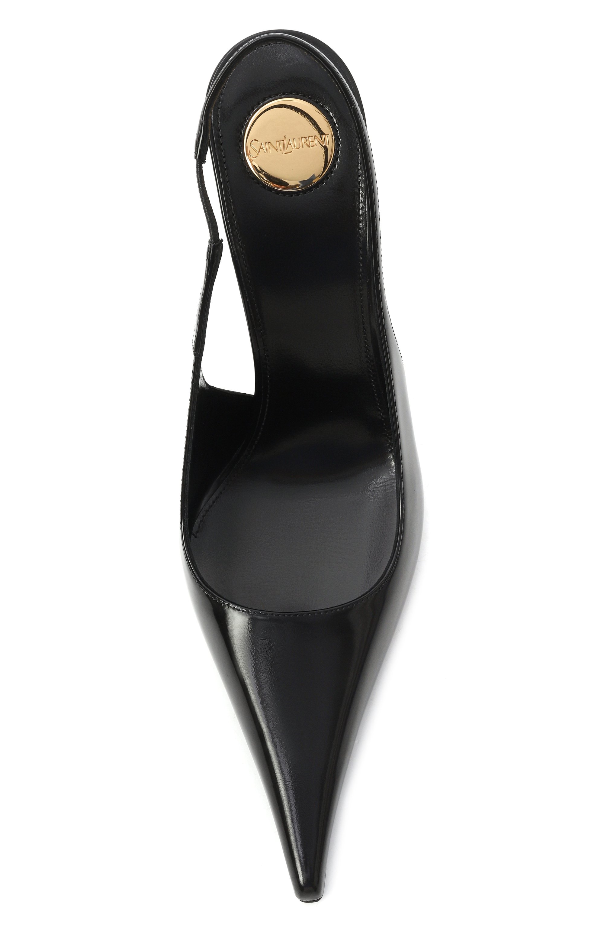 Лакированные туфли vendome 110 SAINT LAURENT, арт. 840736/AADAA, фото 6