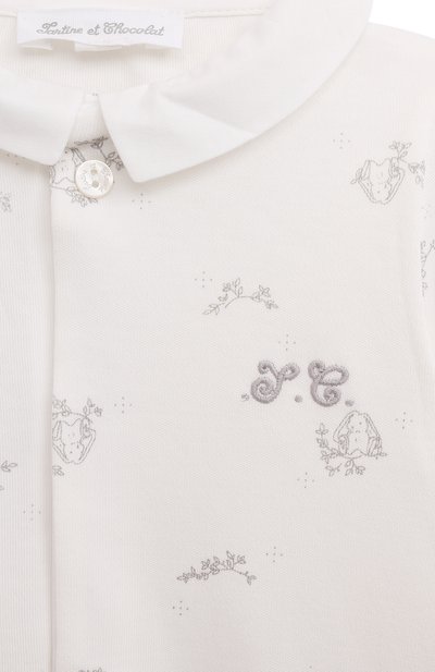 Комбинезон TARTINE ET CHOCOLAT кремового цвета по цене 9270 руб., арт. T954005/1M-12M, фото 3 Комбинезон TARTINE ET CHOCOLAT, арт. T954005/1M-12M, фото 3