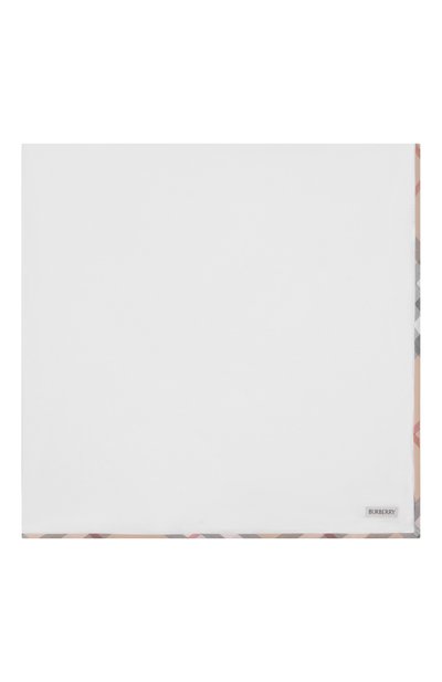 Хлопковое одеяло BURBERRY белого цвета по цене 38700 руб., арт. 8104530, фото 3 Хлопковое одеяло BURBERRY, арт. 8104530, фото 3