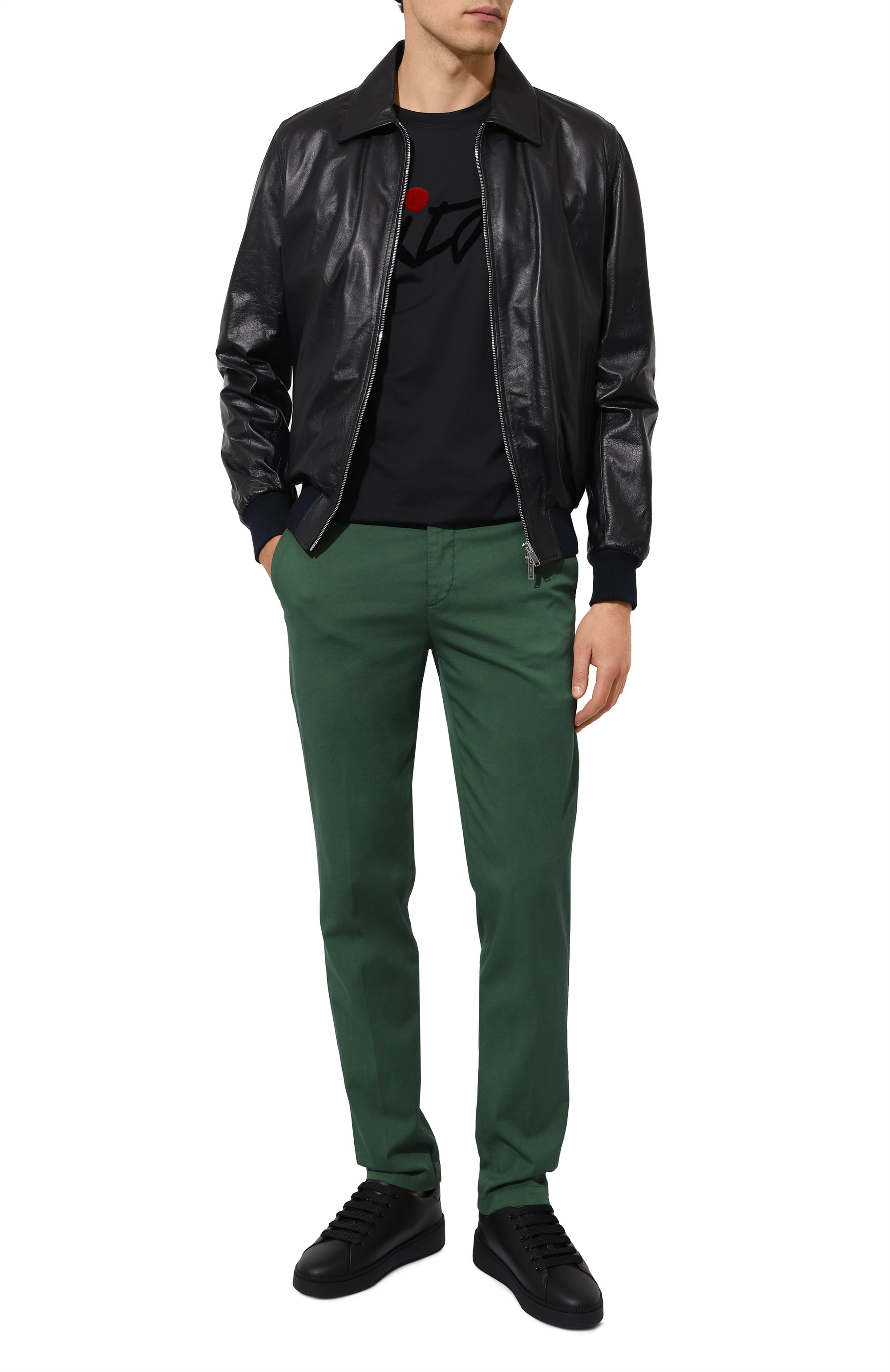 Хлопковая футболка KITON, арт. UMK0482, фото 2