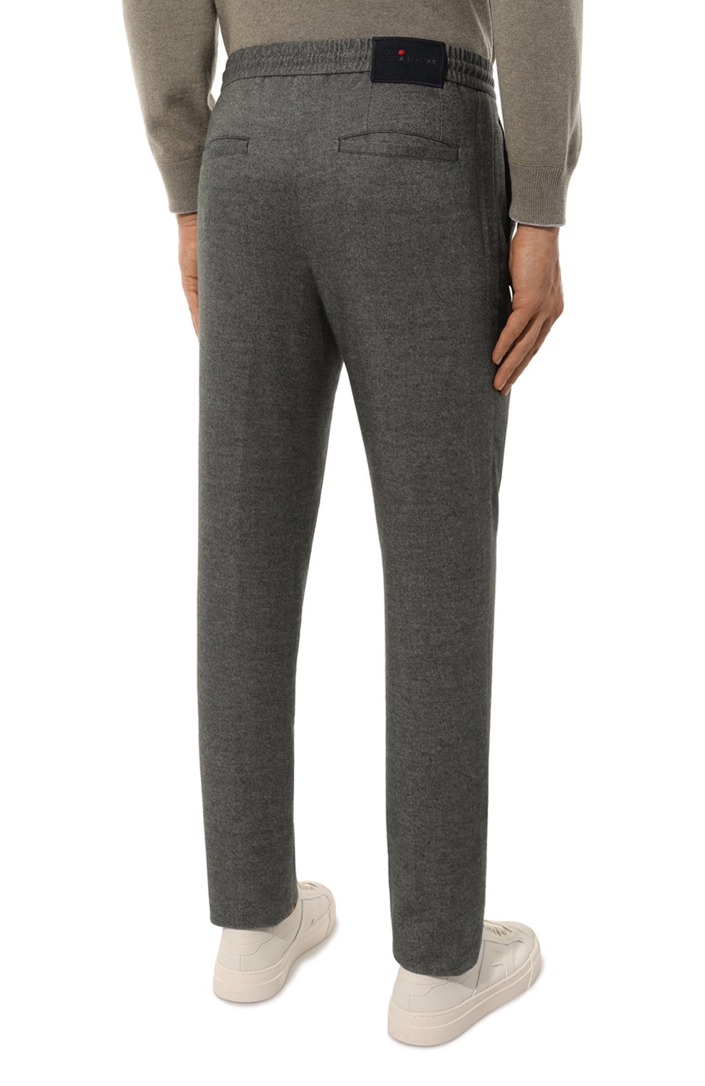 Брюки из хлопка и шерсти KITON, арт. UPLACK0145F02, фото 4