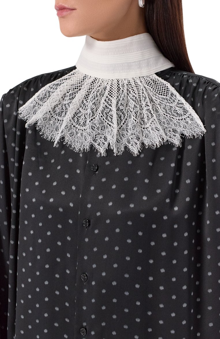 Шелковый воротник ANN DEMEULEMEESTER, арт. B0013033/FA617, фото 1