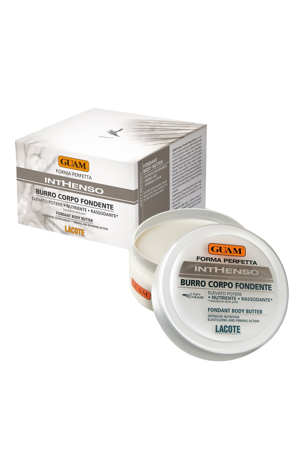 Интенсивно питательный крем для тела с маслом карите inthenso (250ml) GUAM, арт. 8025021120539, фото 2