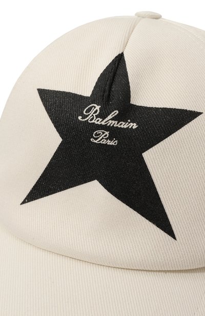 Хлопковая бейсболка BALMAIN, арт. BU0R27, фото 3