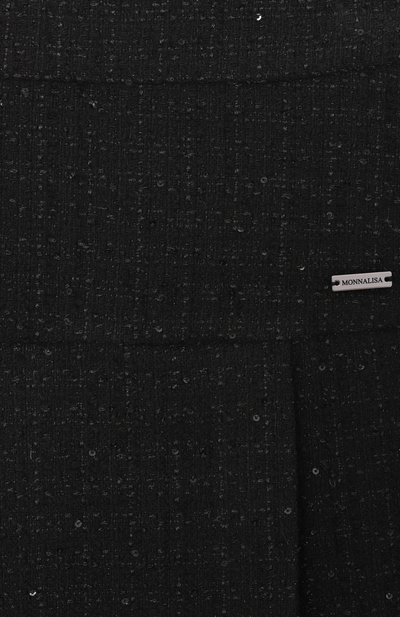 Твидовая юбка MONNALISA, арт. 71F704, фото 3