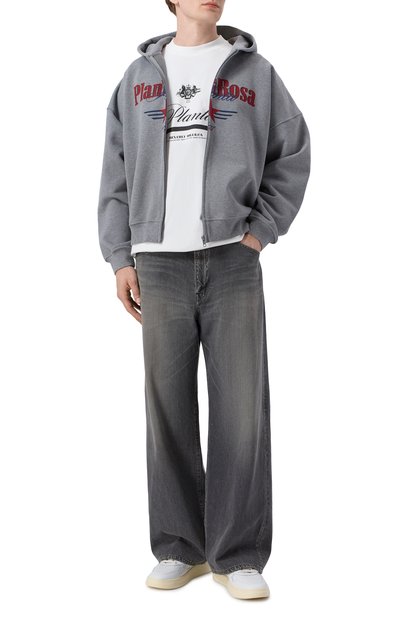 Хлопковая футболка PLANTA ROSA, арт. PR/T01/ANNOUNCEMENT-BIG/300VELVET, фото 2