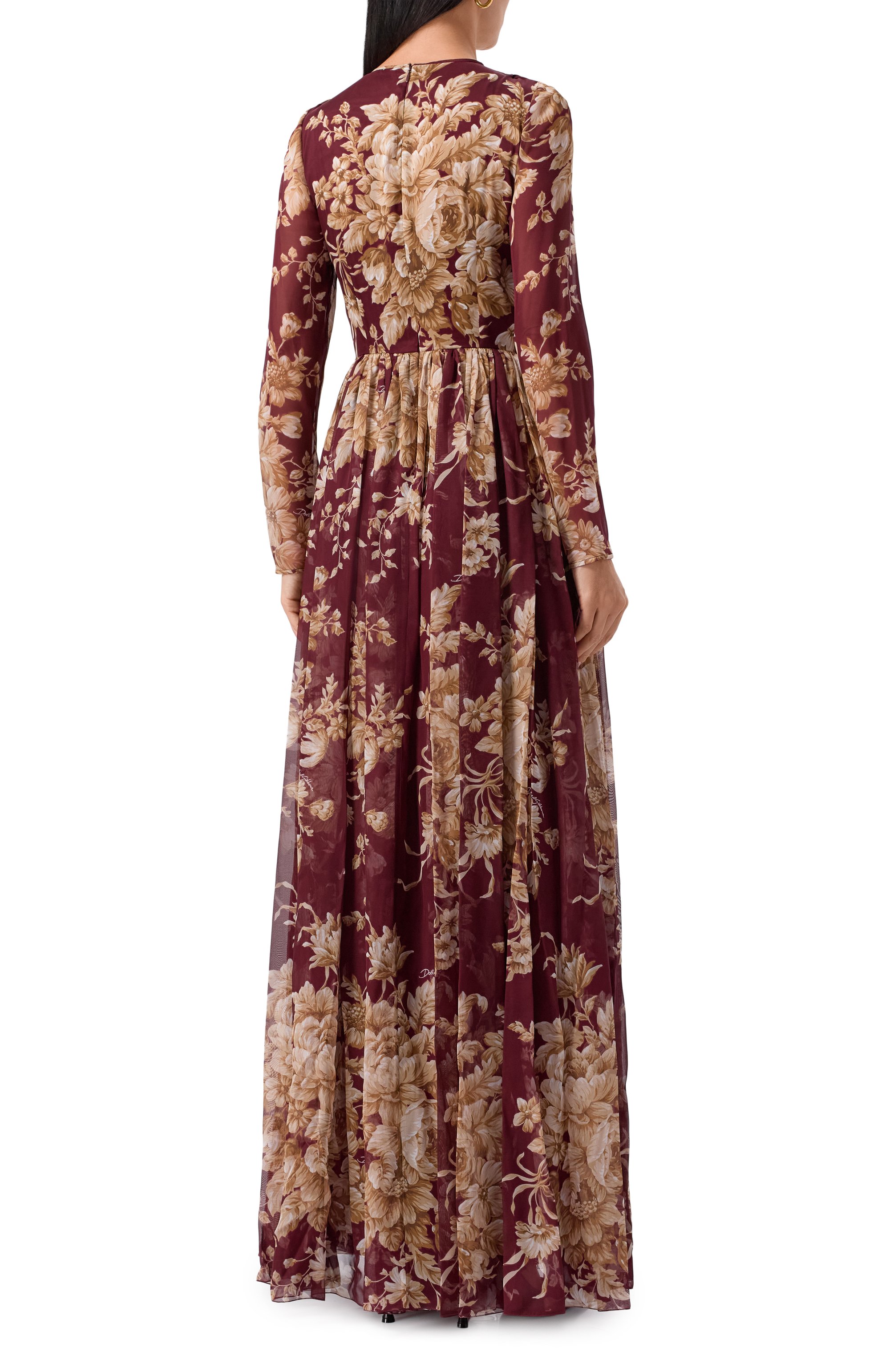 Шелковое платье DOLCE & GABBANA, арт. F6XG1T/IS1Z0, фото 3